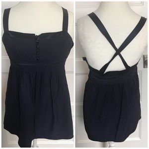 J.Crew Eliza Cami Navy Silk Sleeveless Tank Top-8